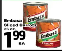 Superior Grocers Embasa Sliced Carrots offer