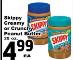 Superior Grocers Skippy Creamy or Crunchy Peanut Butter offer