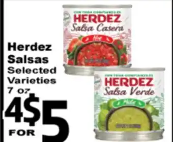 Superior Grocers Herdez Salsas offer