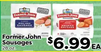 Superior Grocers Farmer John Sausages offer