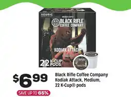 Grocery Outlet Black Rifle Coffee Company Kodiak Attack, Medium, 22 K-Cup pods offer