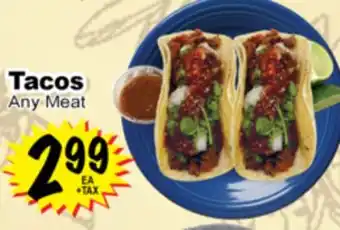 Superior Grocers Tacos offer