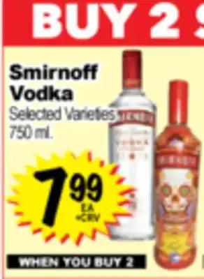 Superior Grocers Smirnoff Vodka offer