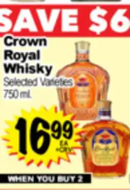 Superior Grocers Crown Royal Whisky offer