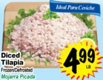 Superior Grocers Diced Tilapia offer