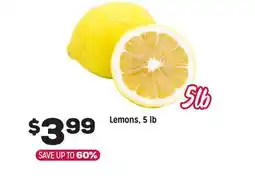 Grocery Outlet Lemons, 5 lb offer