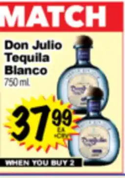 Superior Grocers Don Julio Tequila offer