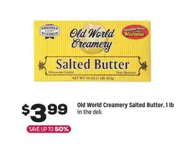 Grocery Outlet Old World Creamery Salted Butter, 1 lb offer