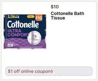 Walgreens Cottonelle Bath Tissue offer