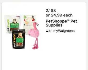 Walgreens PetShoppe Pet Supplies offer