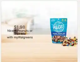 Walgreens Nice! Peanuts or Trail Mix offer