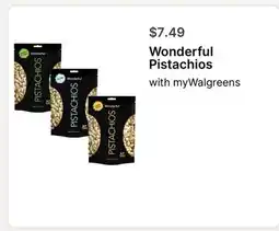 Walgreens Wonderful Pistachios offer