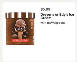 Walgreens Dreyer's or Edy's Ice Cream offer