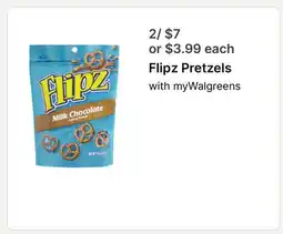 Walgreens Flipz Pretzels offer