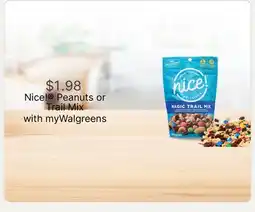 Walgreens Peanuts or Trail Mix offer