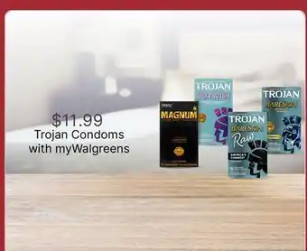 Walgreens Trojan Condoms offer