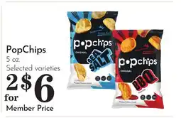 Pavilions PopChips offer