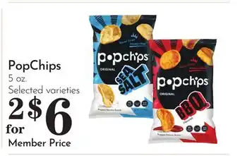 Pavilions PopChips offer