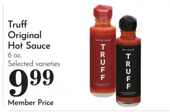 Pavilions Truff Original Hot Sauce offer