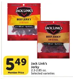 Albertsons Jack Link's Jerky offer