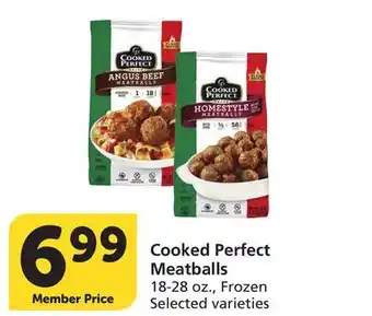 Vons Cooked Perfect Meatballs offer