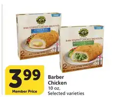 Albertsons Barber Chicken offer