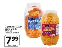 Vons Signature SELECT Barrel Snacks offer