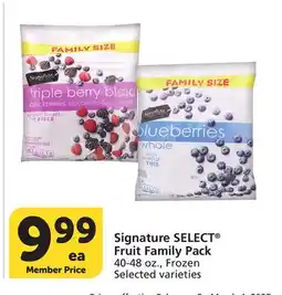 Albertsons Signature SELECT Fruit Family Pack offer