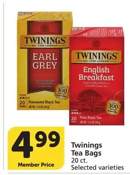 Albertsons Twinings Tea Bags offer