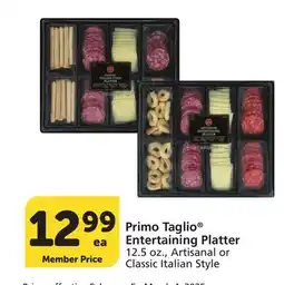 Vons Primo Taglio Entertaining Platter offer