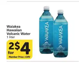 Vons Waiakea Hawaiian Volcanic Water offer