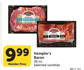 Vons Hempler's Bacon offer