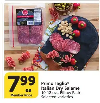 Vons Primo Taglio Italian Dry Salame offer