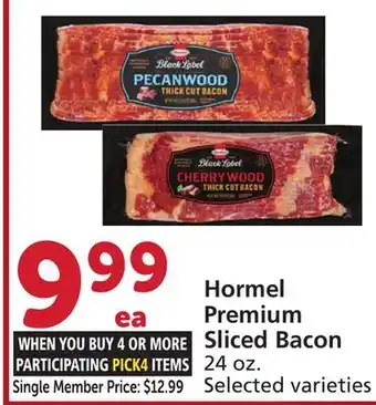 Albertsons Hormel Premium Sliced Bacon offer