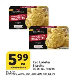 Vons Red Lobster Biscuits offer