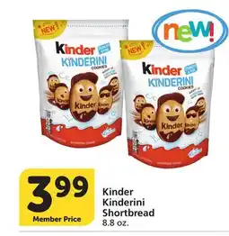 Vons Kinder Kinderini Shortbread offer