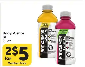 Albertsons Body Armor IV offer