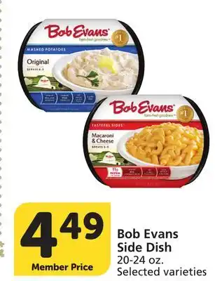 Albertsons Bob Evans Side Dish offer