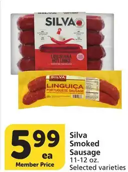 Albertsons Silva Smoked Sausage offer