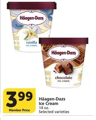 Albertsons Häagen-Dazs Ice Cream offer