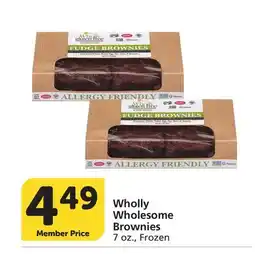 Vons Wholly Wholesome Brownies offer