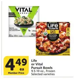 Albertsons Life or Vital Pursuit Bowls offer