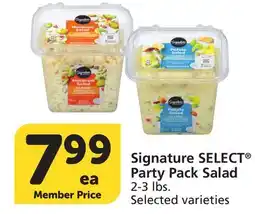 Albertsons Signature SELECT Party Pack Salad offer