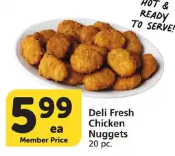 Albertsons Deli Fresh Chicken Nuggets offer