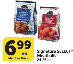 Albertsons Signature SELECT Meatballs offer