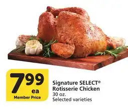 Vons Signature SELECT Rotisserie Chicken offer