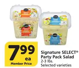 Vons Signature SELECT Party Pack Salad offer