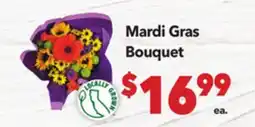 Vallarta Supermarkets Mardi Gras Bouquet offer