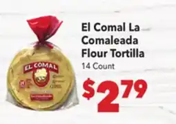 Vallarta Supermarkets El Comal La Comaleada Flour Tortilla offer