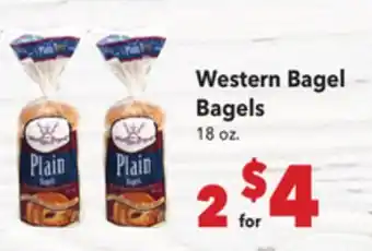 Vallarta Supermarkets Western Bagel Bagels offer